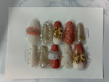 BRG ジェルネイル/DAISO/ジェルネイルを使ったクチコミ(1枚目)