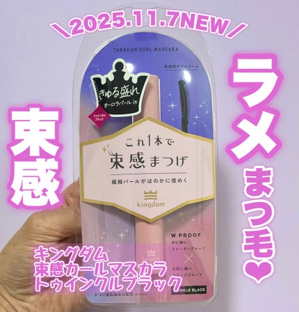 キングダム 束感カールマスカラ/キングダム/マスカラを使ったクチコミ(1枚目)