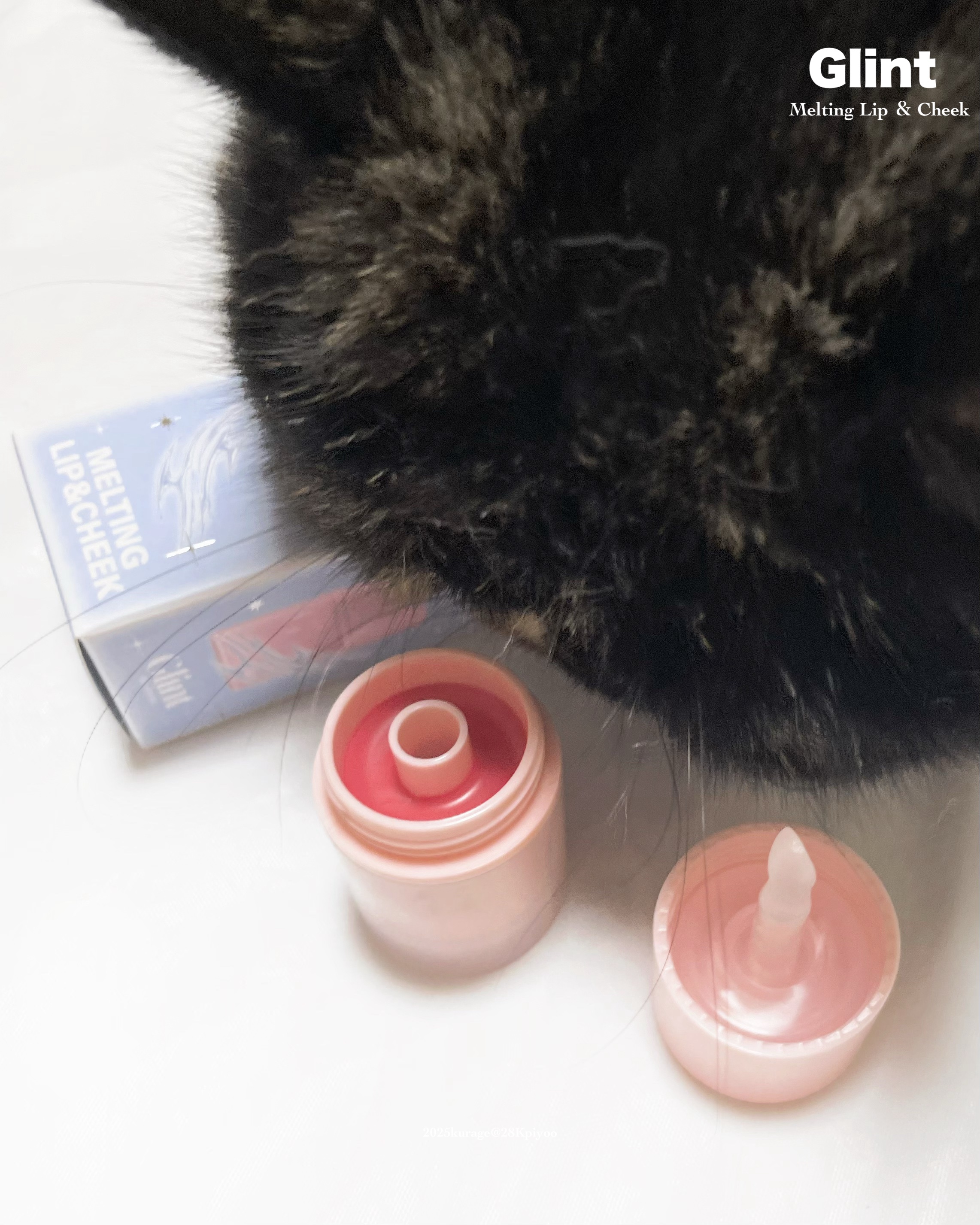 メルティングリップ＆チーク/Glint/口紅を使ったクチコミ（3枚目）