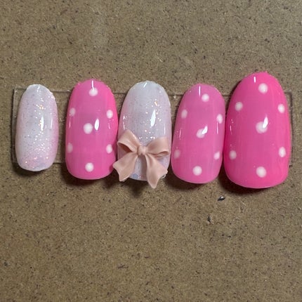 ジェルネイル(ライト対応)/セリア/ジェルネイルを使ったクチコミ(5枚目)