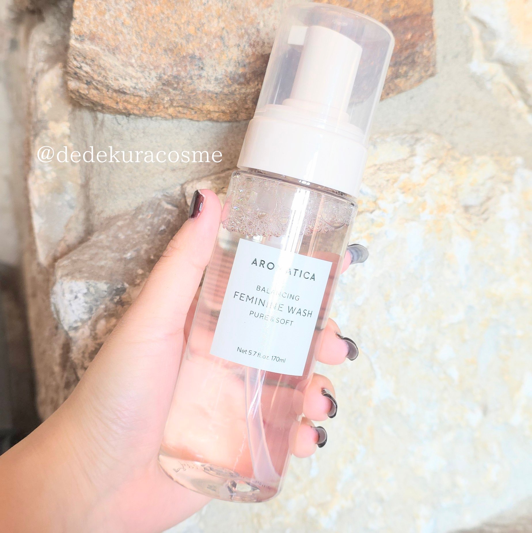 ピュア＆ソフトフェミニンウォッシュ /AROMATICA/デリケートゾーンケアを使ったクチコミ（2枚目）