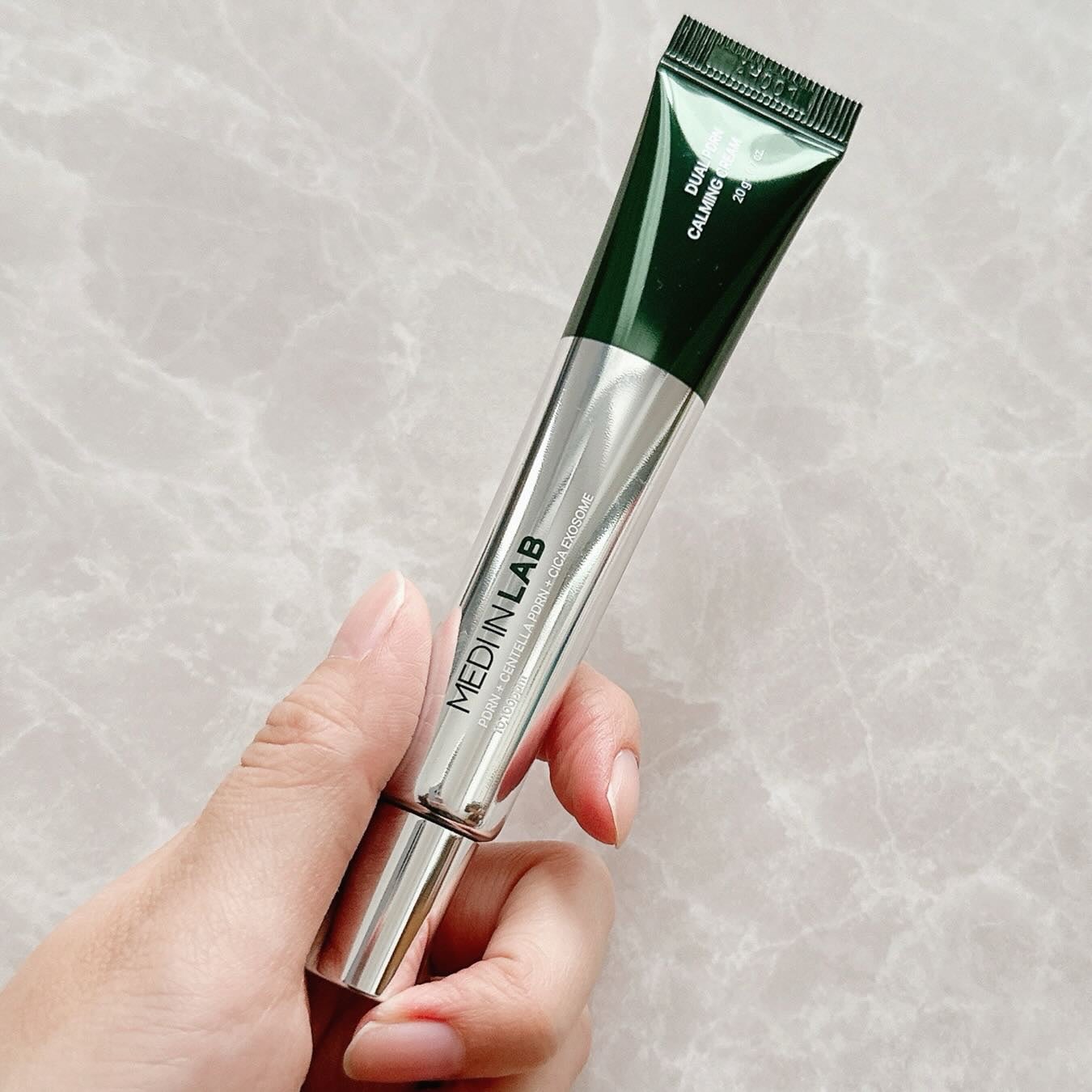 デュアルPDRNカーミングクリーム/MEDI IN LAB/フェイスクリームを使ったクチコミ(2枚目)