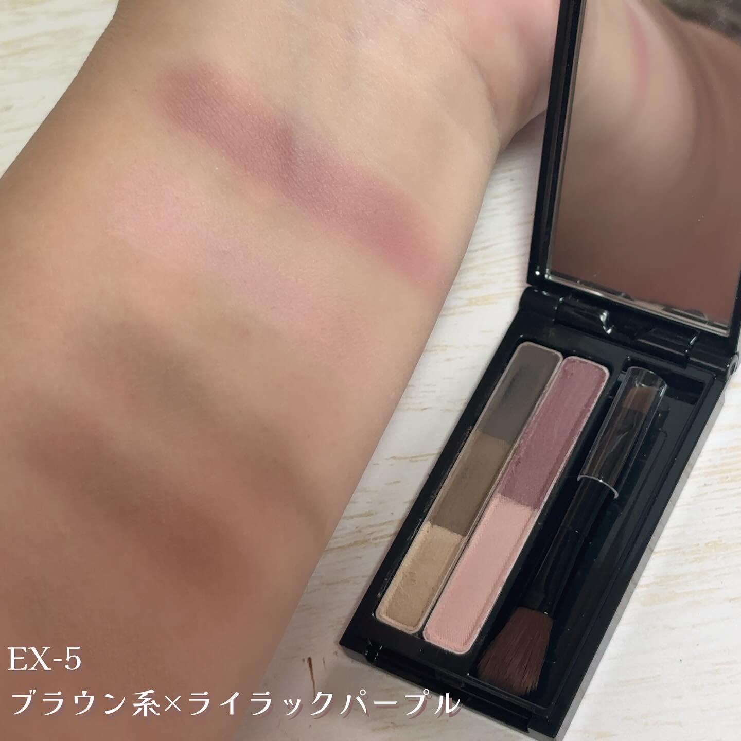 ケイト デザイニングアイブロウ 3D（デュアルコントゥアカラー）/KATE/パウダーアイブロウを使ったクチコミ（3枚目）