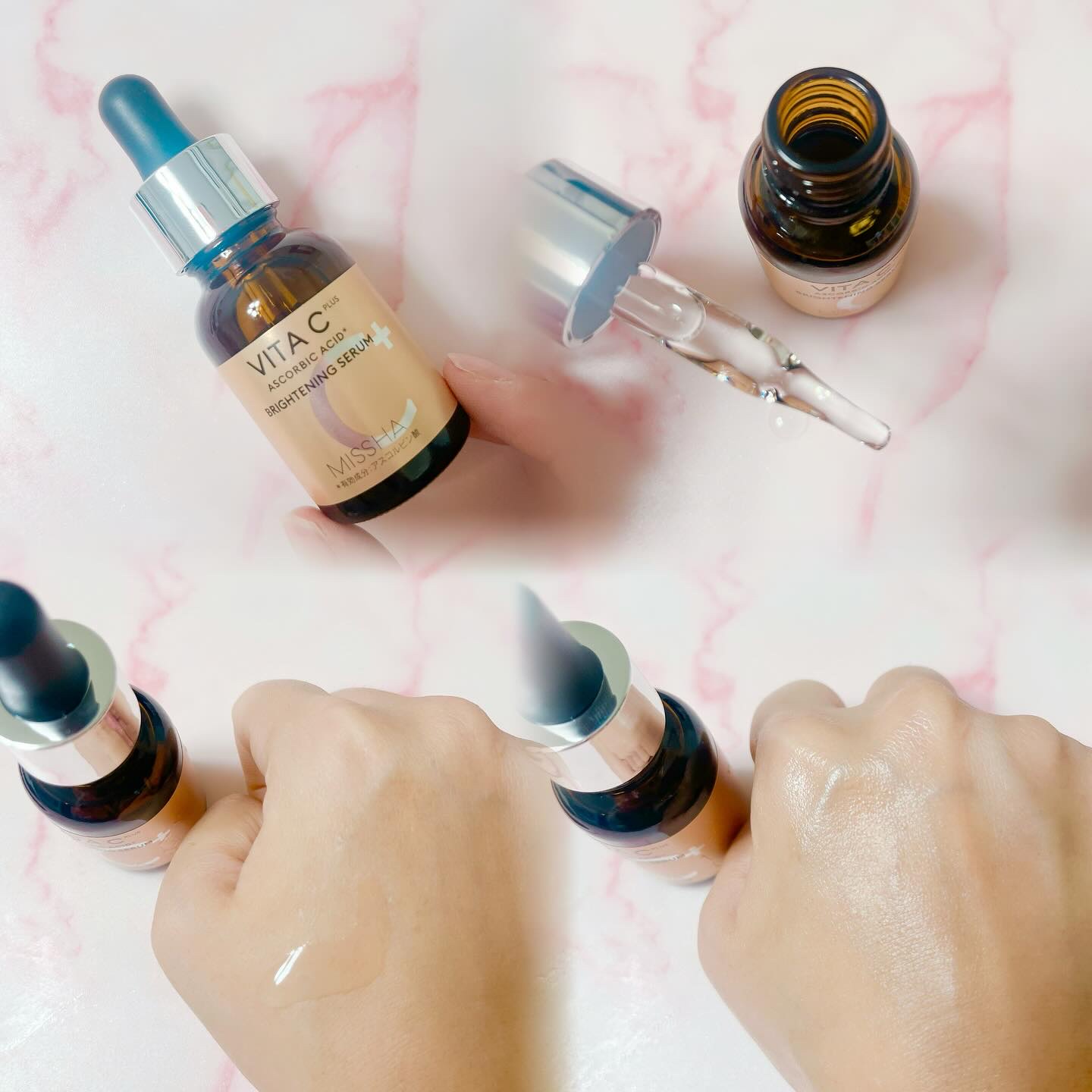 ミシャ ビタシープラス 美容液【日本処方】/MISSHA/美容液を使ったクチコミ（2枚目）