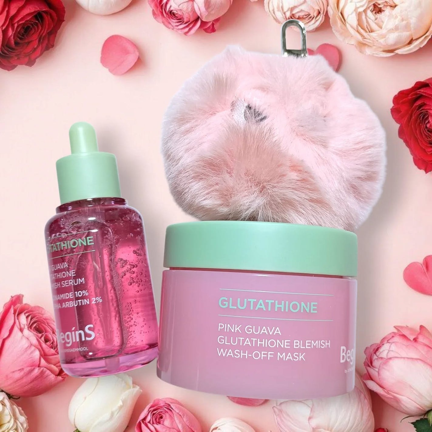 Pink Guava Glutathione Blemish Serum/BeginS by JUNGSAEMMOOL/美容液を使ったクチコミ(5枚目)