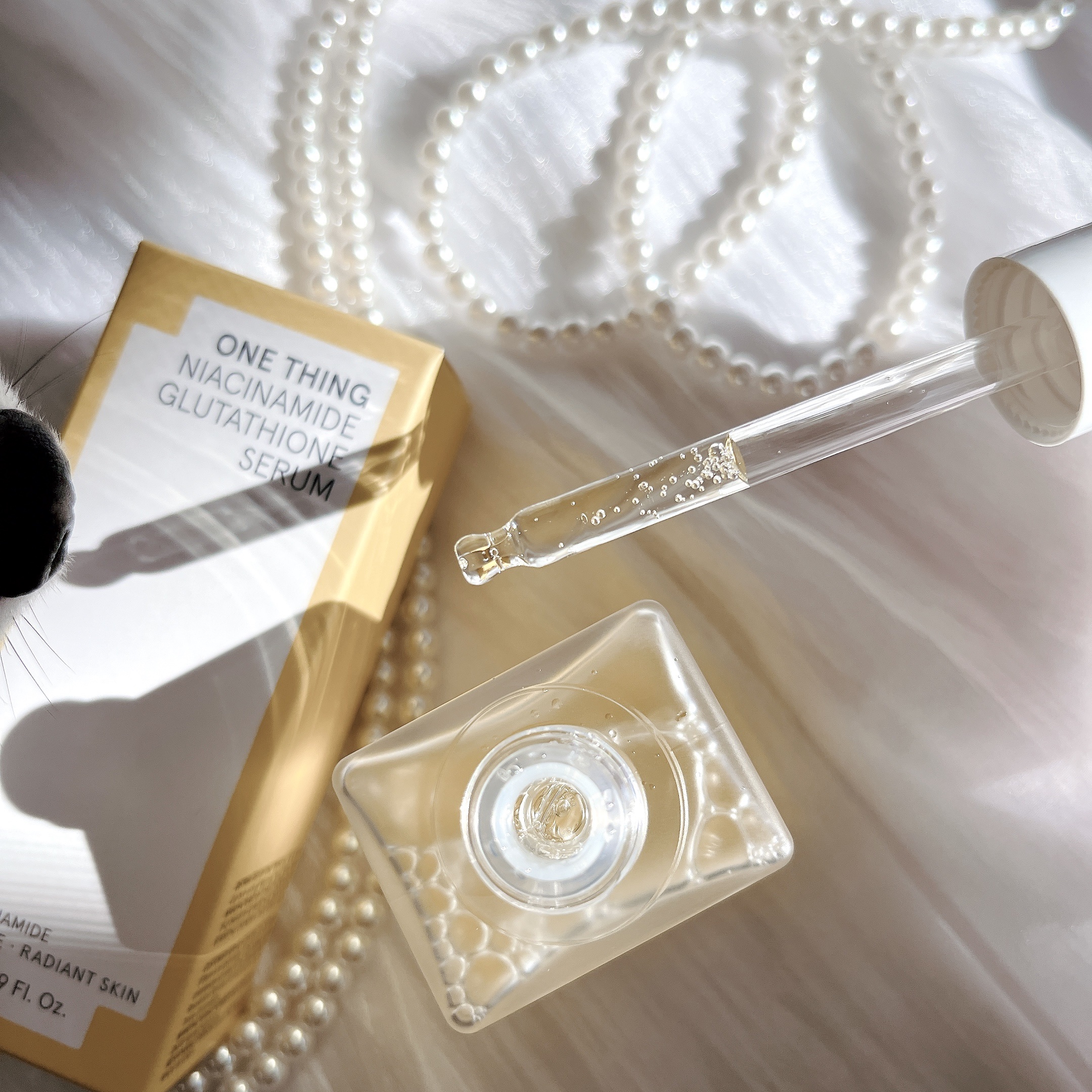 ナイアシンアミドグルタチオンセラム/ONE THING/美容液を使ったクチコミ（2枚目）