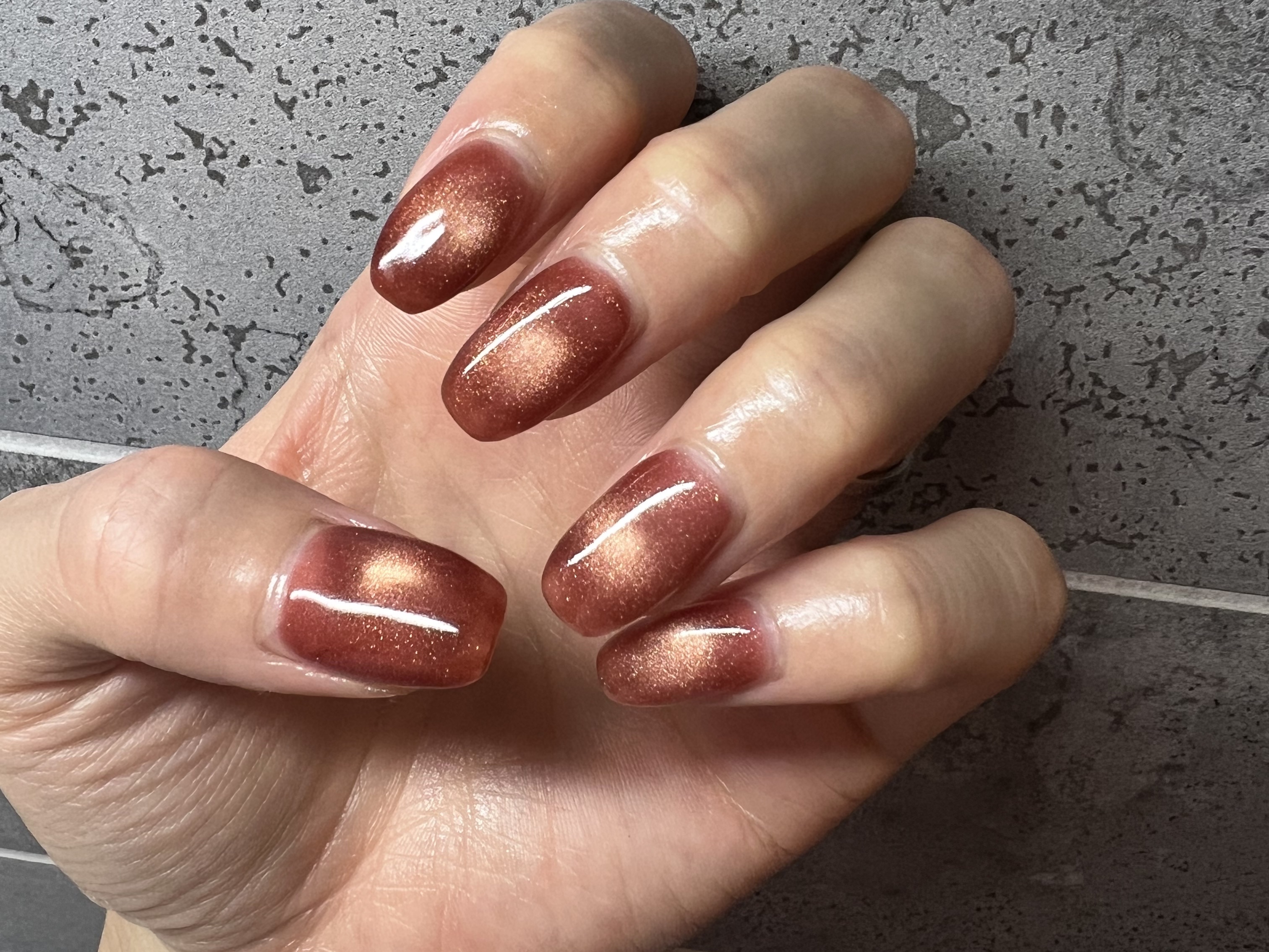 #ニット映えネイルのネイルデザイン