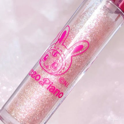 プリズムジュエルグリッター M101 シュガーピンク/upink/グリッターを使ったクチコミ(2枚目)