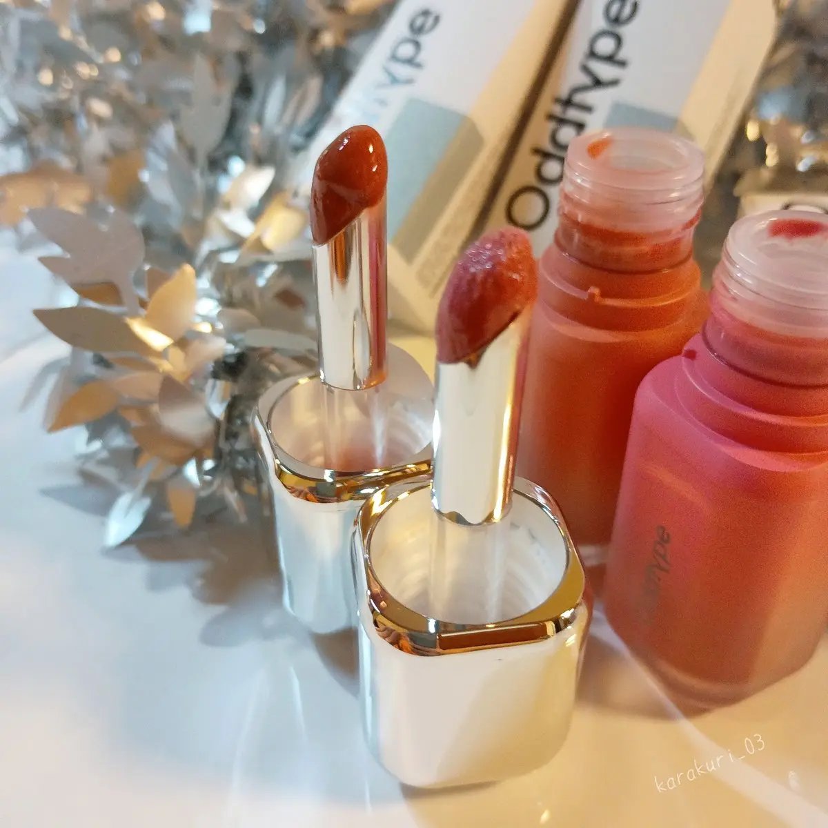 アンシーン バルーンティント 421 ピュリティ/Oddtype/リップティントを使ったクチコミ（2枚目）