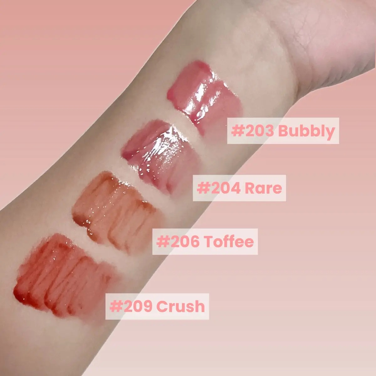 デュー ドロップ ティント/Coralhaze/リップティントを使ったクチコミ（3枚目）