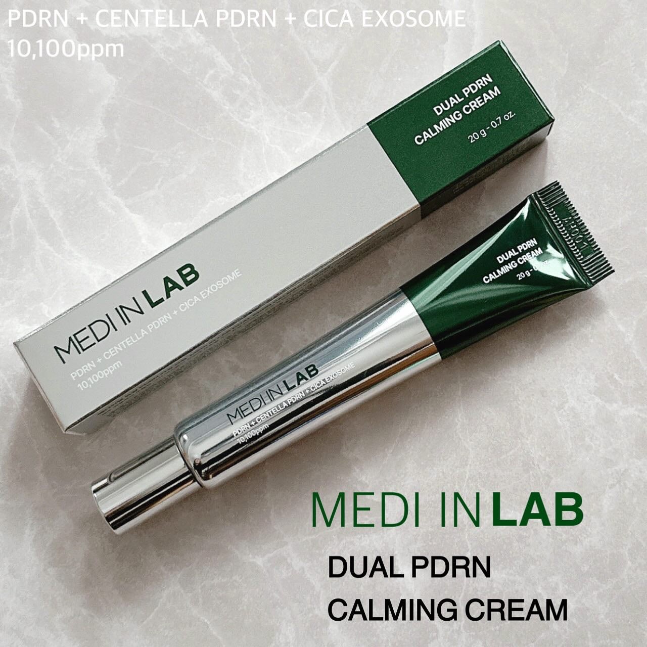 デュアルPDRNカーミングクリーム/MEDI IN LAB/フェイスクリームを使ったクチコミ(1枚目)