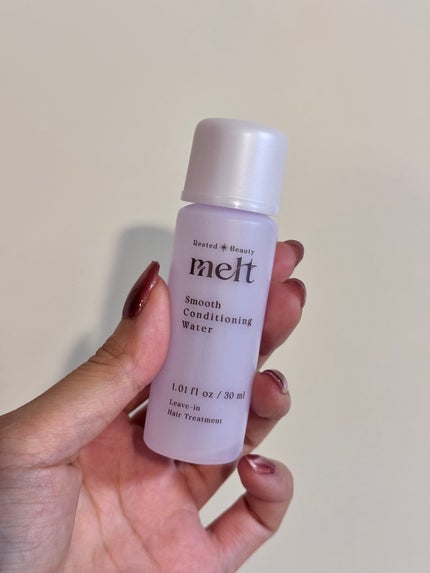 スムース コンディショニング ウォーター/melt/アウトバストリートメントを使ったクチコミ(1枚目)
