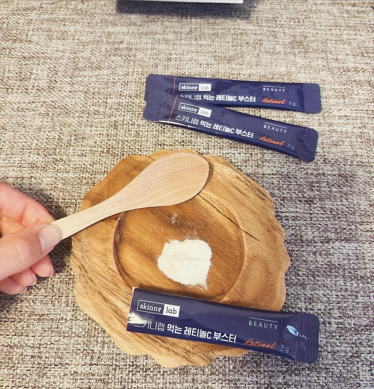 食べるレチノールCブースター/スキニーラボ/美容ドリンクを使ったクチコミ（3枚目）