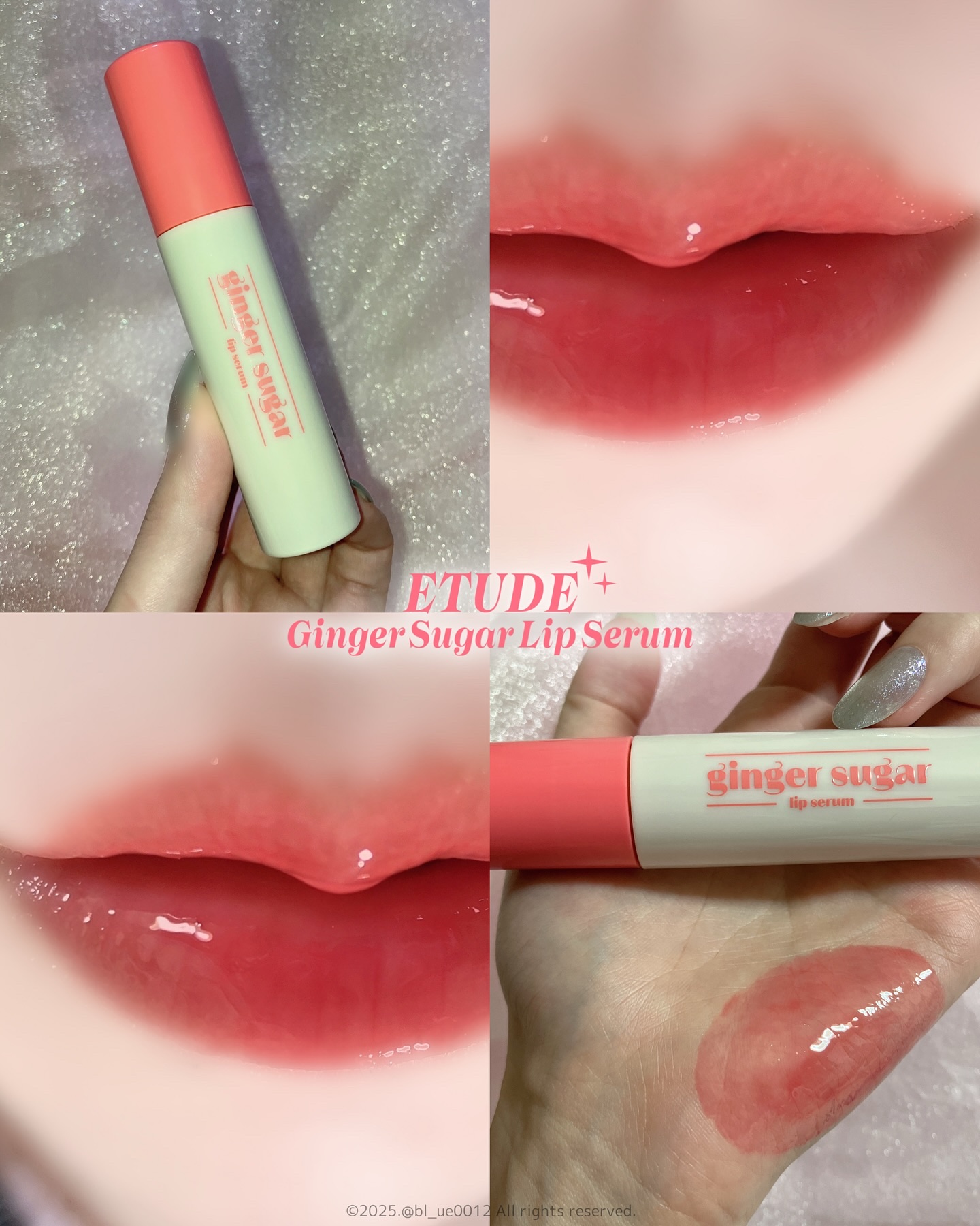 ジンジャーシュガーリップセラム/ETUDE/リップグロスを使ったクチコミ（1枚目）