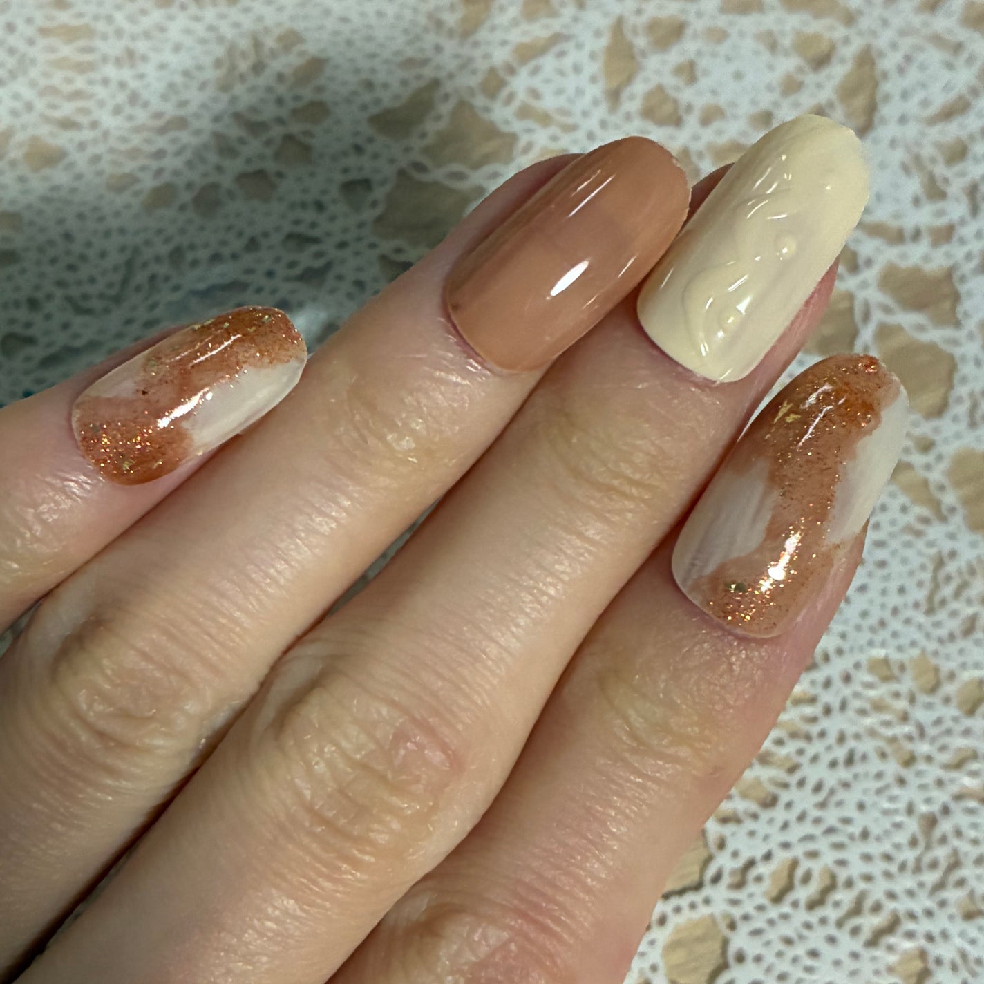 ジェルボリュームトップコート/キャンメイク/ネイルトップコートを使ったクチコミ(4枚目)