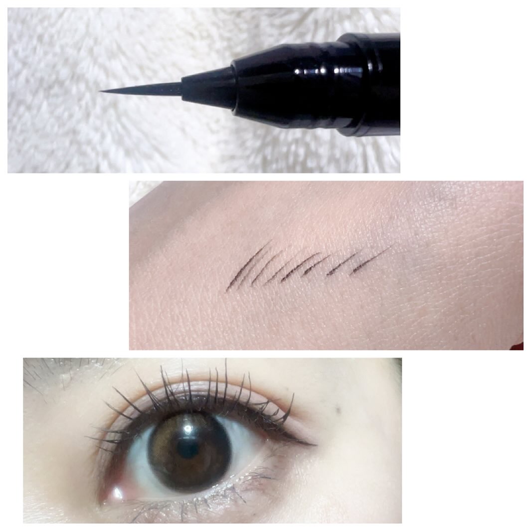 お化粧ふでぺん 目元用 極細筆/くれ竹 /リキッドアイライナーを使ったクチコミ（3枚目）
