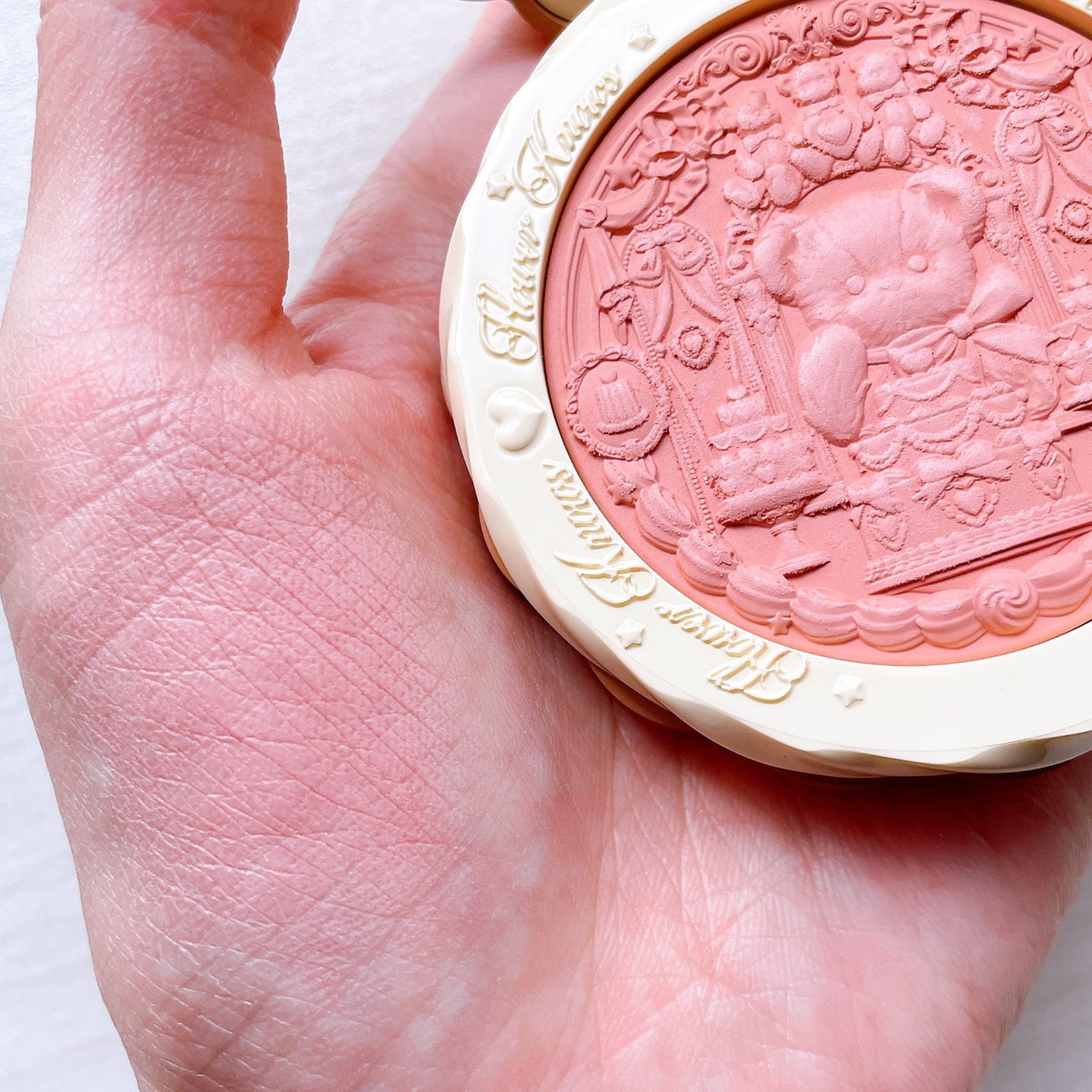 スウィーティーベア コレクション コーティング シルクサテン ブラッシュ/FlowerKnows/ジェル・クリームチークを使ったクチコミ(4枚目)