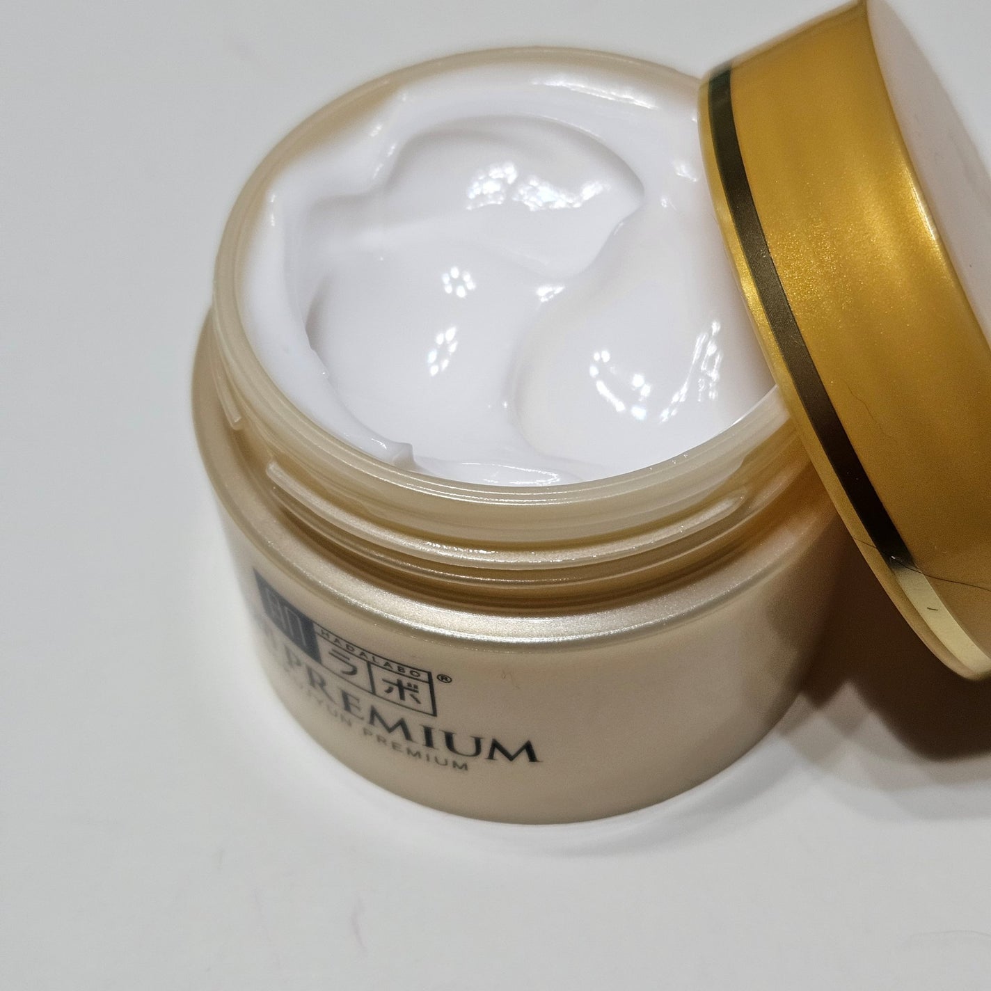 極潤プレミアム ヒアルロンクリーム/肌ラボ/フェイスクリームを使ったクチコミ(3枚目)