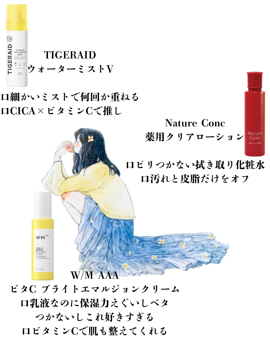 ネイチャーコンク 薬用クリアローション/ネイチャーコンク/拭き取り化粧水を使ったクチコミ（3枚目）