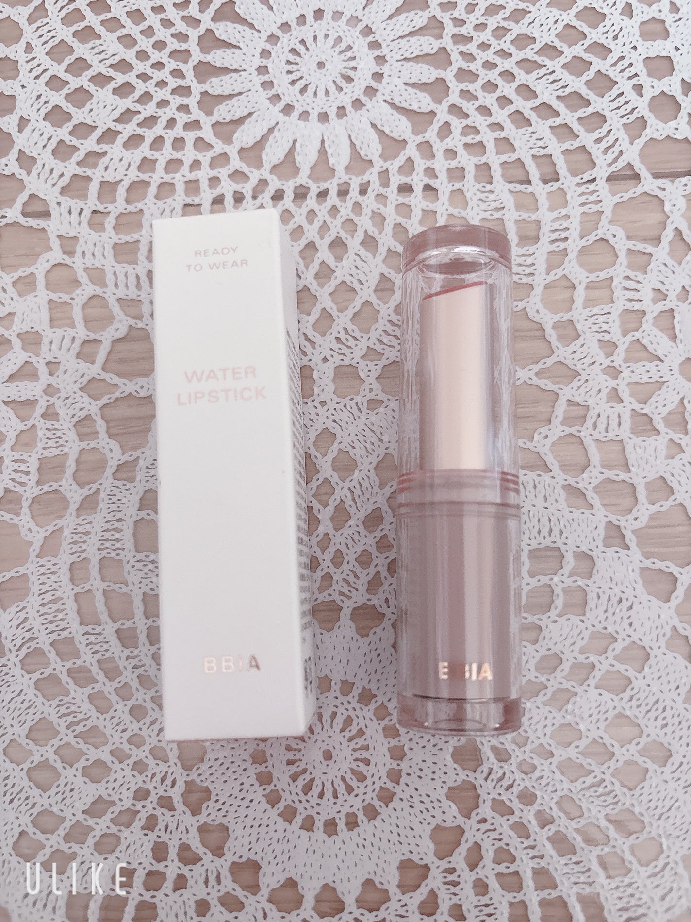 レディートゥーウェアウォーターリップスティック/BBIA/口紅を使ったクチコミ(1枚目)