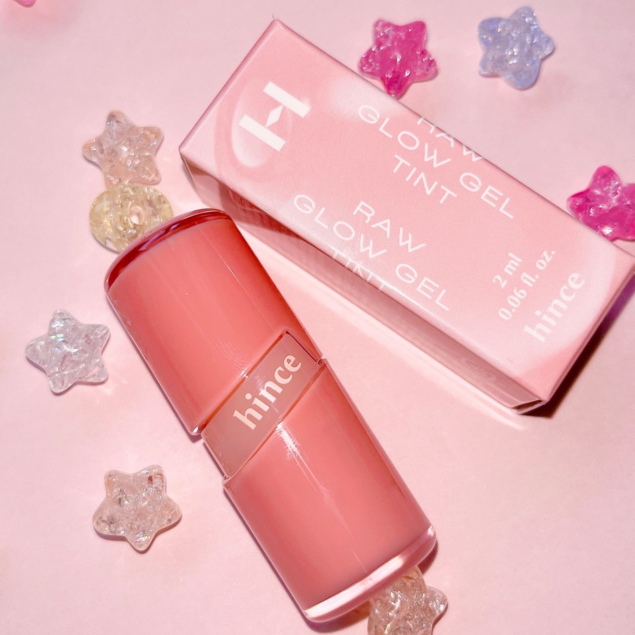 ロウグロウジェルティント/hince/リップティントを使ったクチコミ(3枚目)