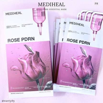 ローゼPDRNエッセンシャルマスクヘルシーグロウ/MEDIHEAL/シートマスク・パックを使ったクチコミ(1枚目)