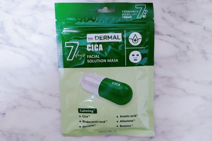 7days フェイシャルソリューションマスク シカ/Dr.DERMAL/シートマスク・パックを使ったクチコミ(1枚目)