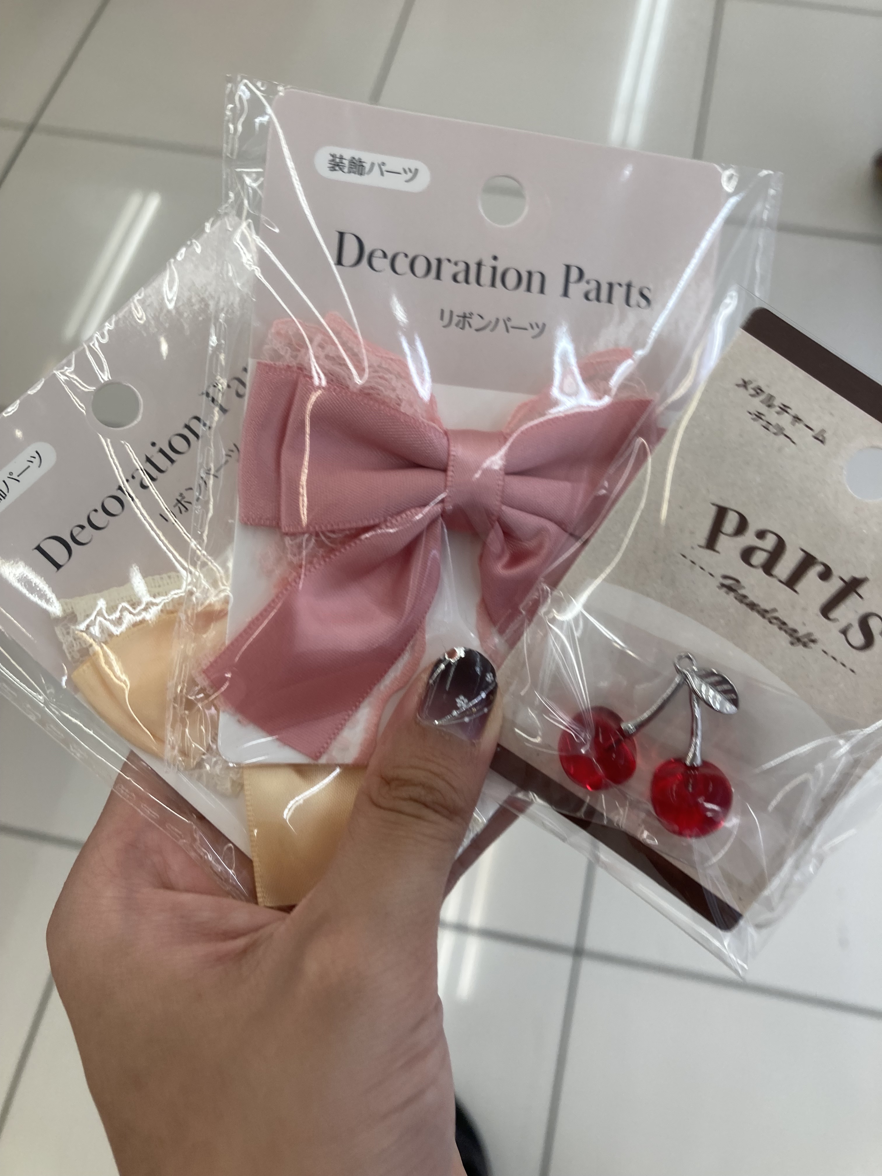 ネイルシール/セリア/ネイルシールを使ったクチコミ（1枚目）