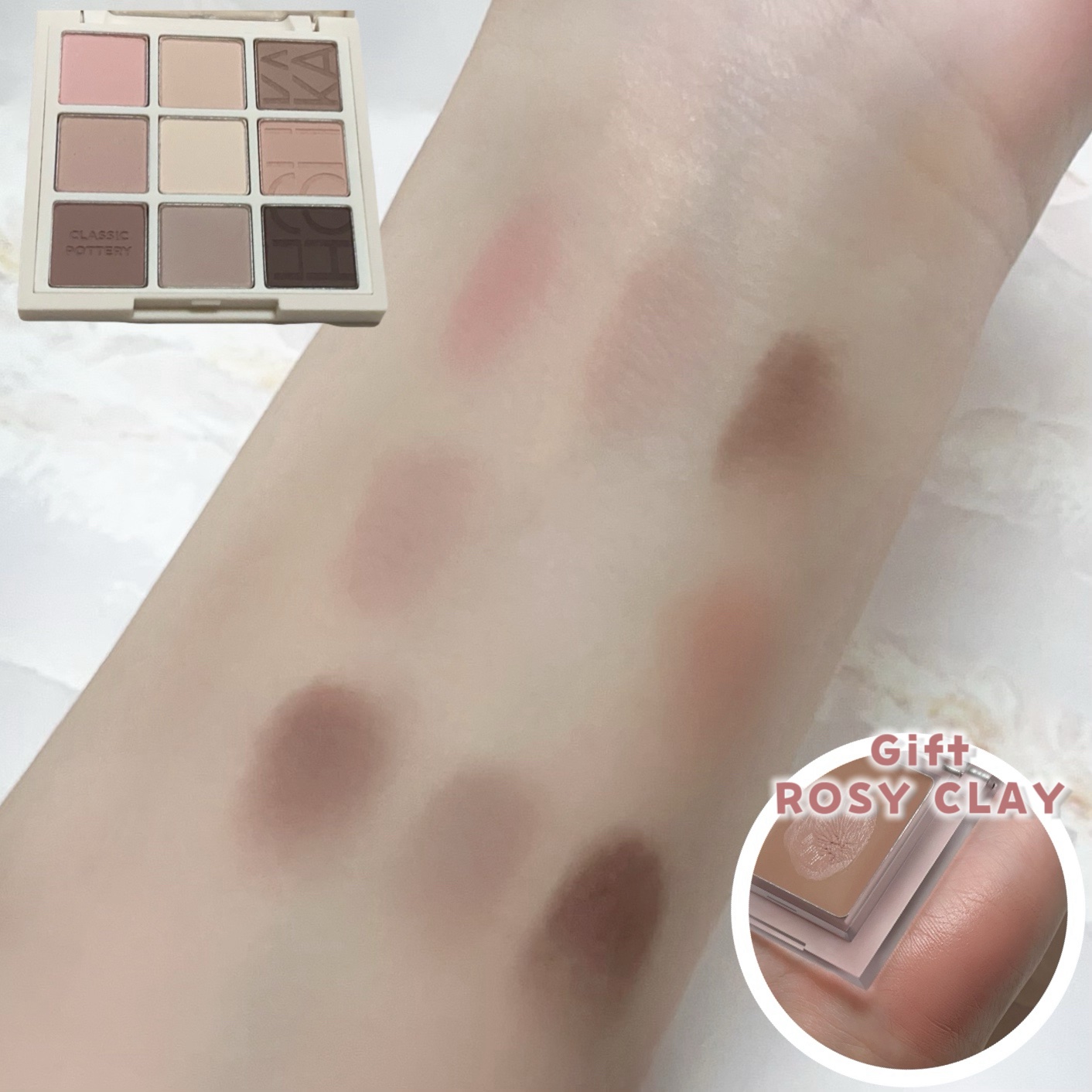 マイフェイブムードアイパレット 9カラー/HOLIKA HOLIKA/アイシャドウパレットを使ったクチコミ（3枚目）