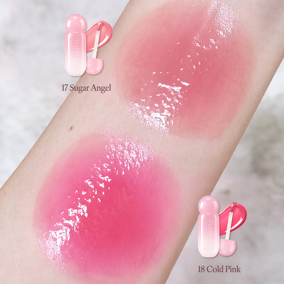 シルキーベールブラッシュ/dasique/リキッドチークを使ったクチコミ（2枚目）