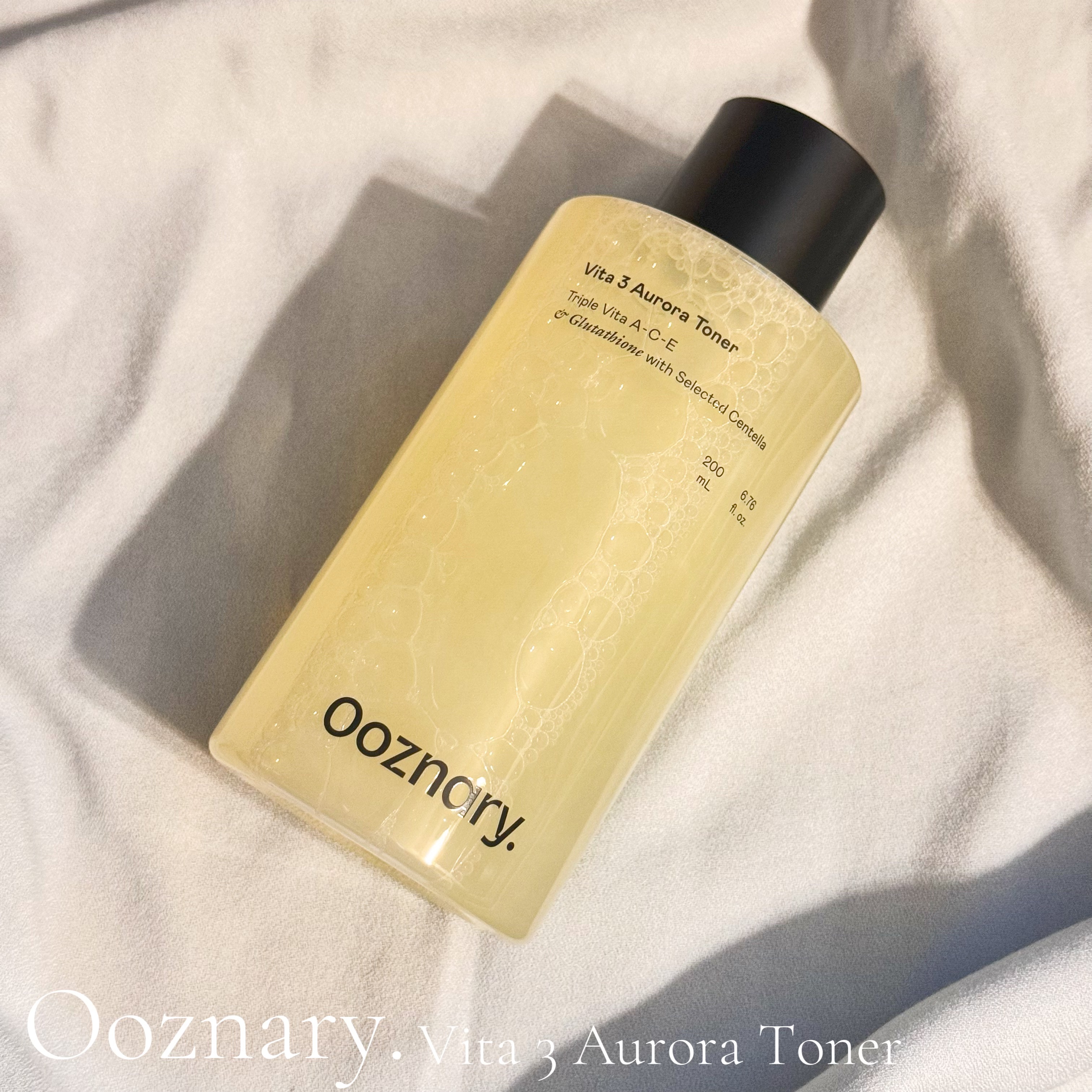 ビタ3オーロラトナー/オーズナリー/化粧水を使ったクチコミ（2枚目）