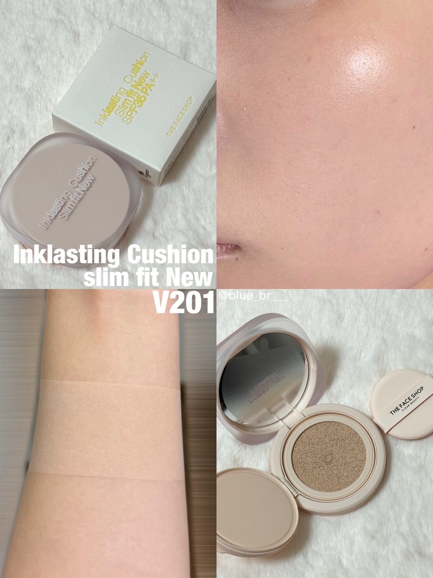 インクラスティングクッションファンデーション/THE FACE SHOP/クッションファンデーションを使ったクチコミ(1枚目)