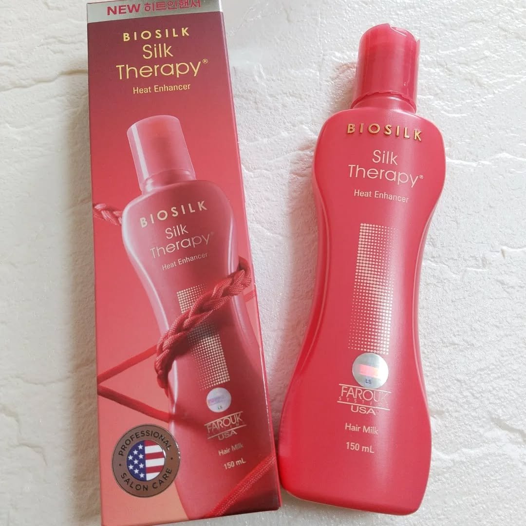 ヒートエンハンサーヘアミルク/Silk Therapy/ヘアミルクを使ったクチコミ（2枚目）