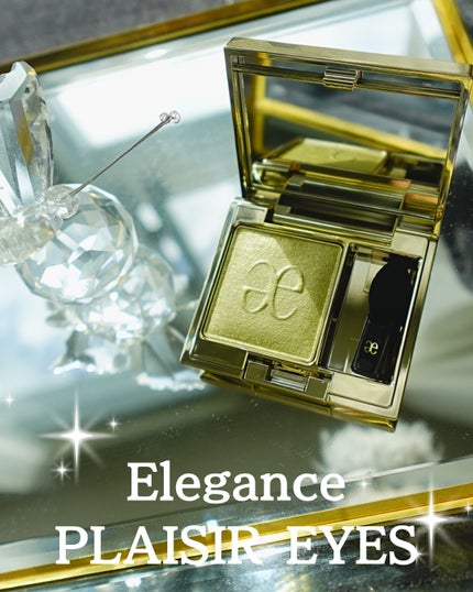 エレガンス プレジール アイズ/Elégance/単色アイシャドウを使ったクチコミ(1枚目)