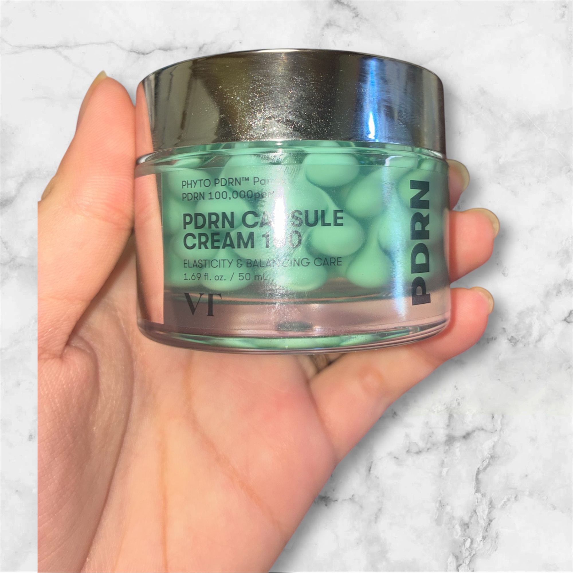 PDRN カプセルクリーム 100/VT/フェイスクリームを使ったクチコミ（3枚目）
