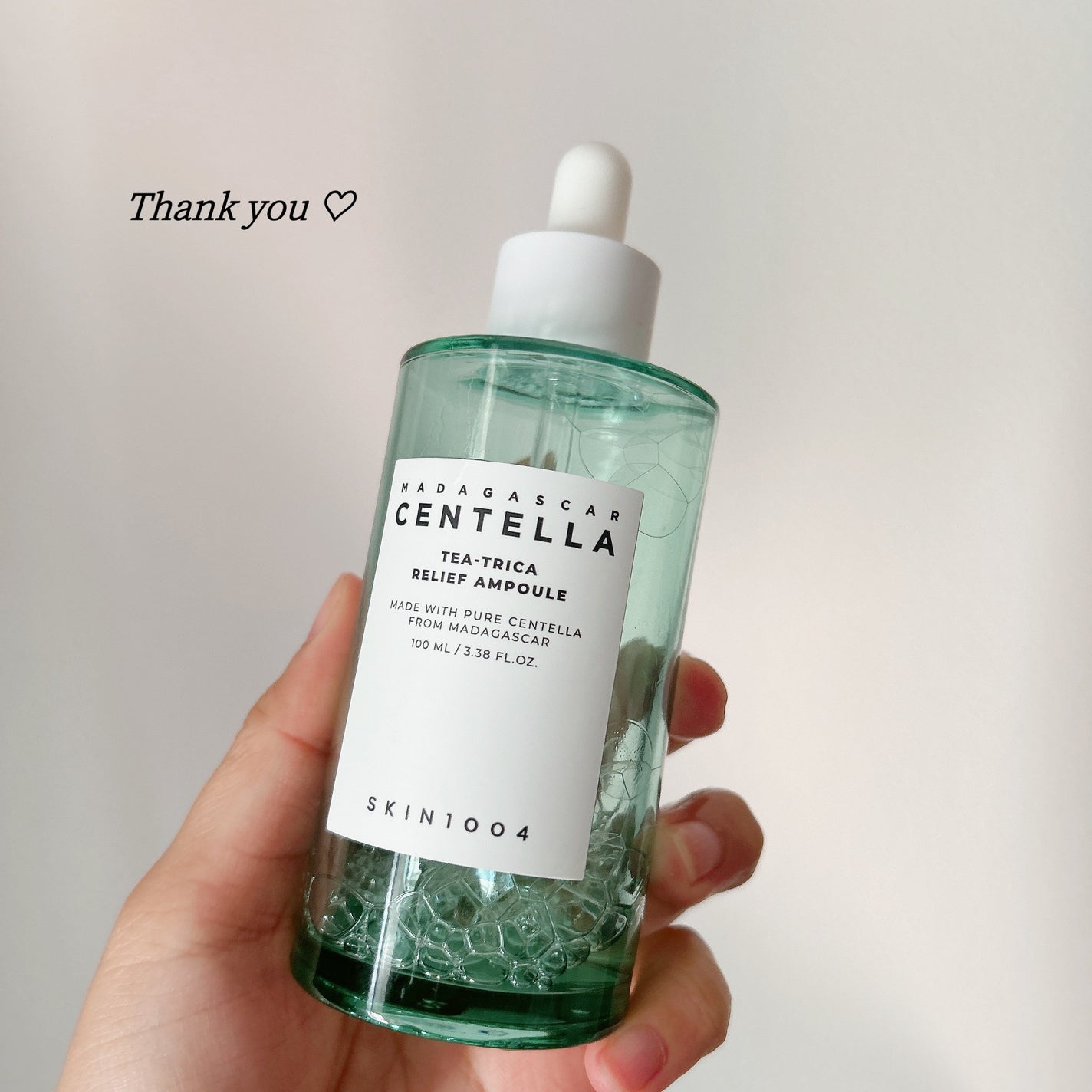 ティーツリカ リリーフ アンプル/SKIN1004/美容液を使ったクチコミ(1枚目)