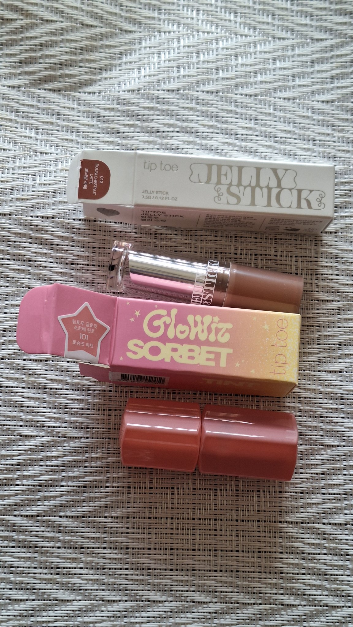 グロウイットソルベティント 101 トゥシューズ S2/tiptoe/リップティントを使ったクチコミ（1枚目）