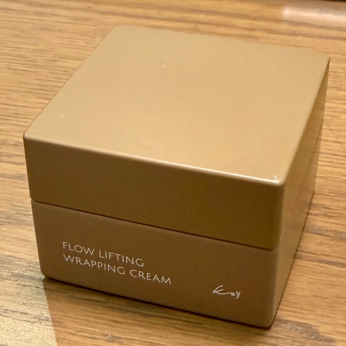 フローリフティングラッピングクリーム/koy/フェイスクリームを使ったクチコミ(4枚目)