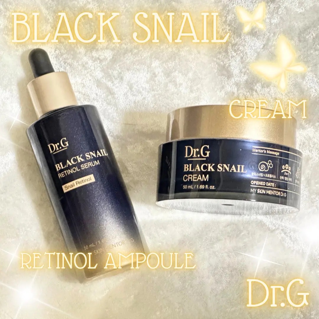 ブラックスネイル クリーム/Dr.G/フェイスクリームを使ったクチコミ（1枚目）