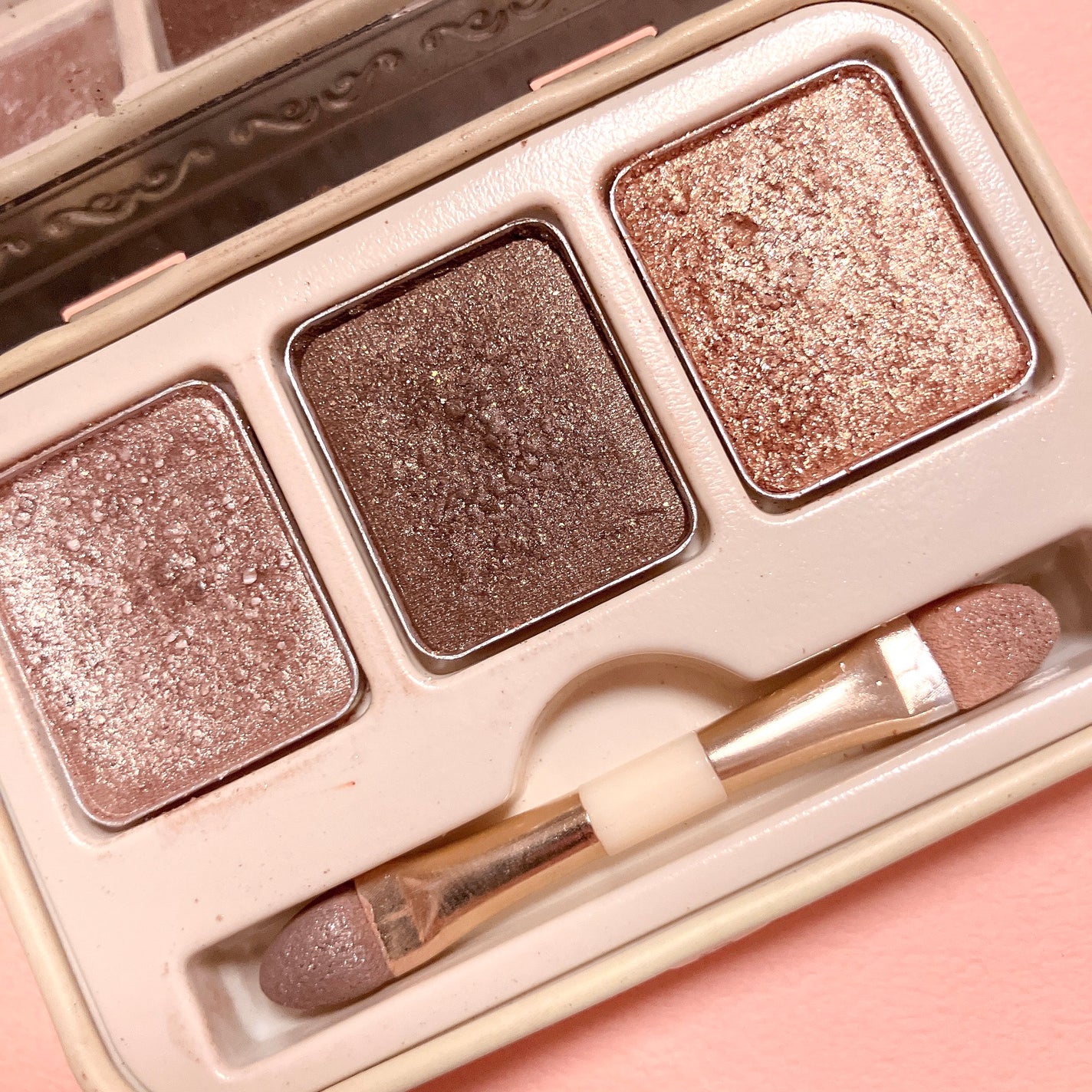 シュガーブルームシャドーボックス/SKINFOOD/アイシャドウパレットを使ったクチコミ(2枚目)