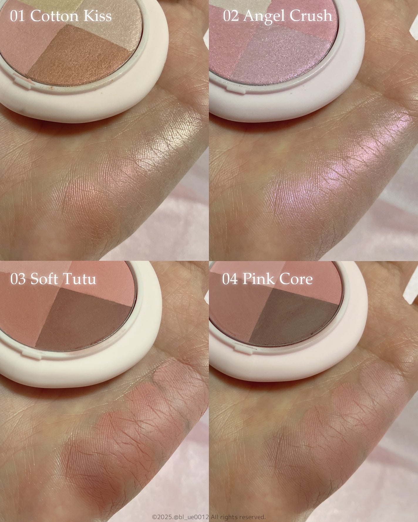 マルチクアッドシャドウ/dasique/パウダーアイシャドウを使ったクチコミ(7枚目)