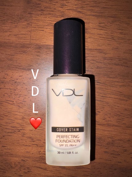 カバーステイン パーフェクティング ファンデーション/VDL/リキッドファンデーションを使ったクチコミ(1枚目)