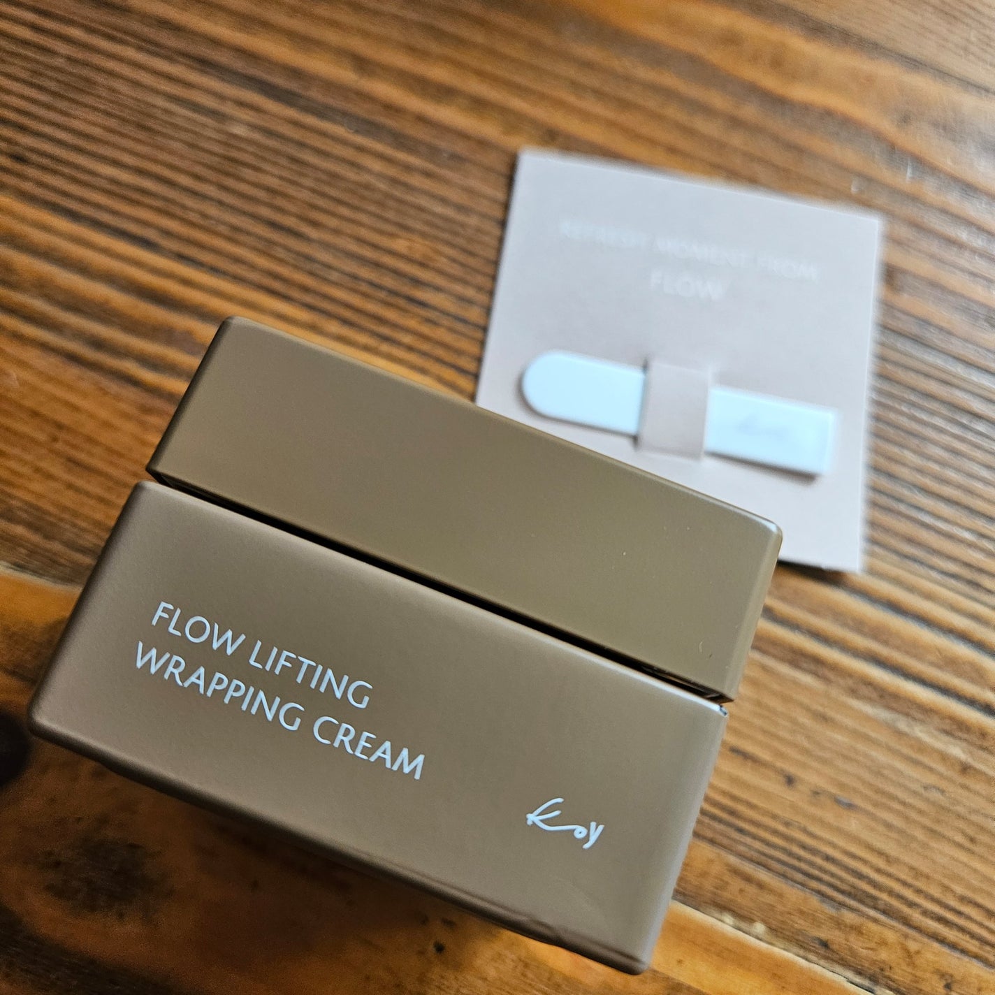 フローリフティングラッピングクリーム/koy/フェイスクリームを使ったクチコミ(6枚目)