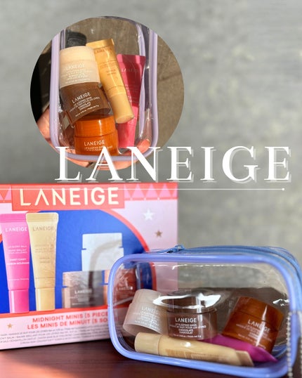 リップスリーピングマスク ミッドナイトミニズ N/LANEIGE/リップケアを使ったクチコミ(1枚目)