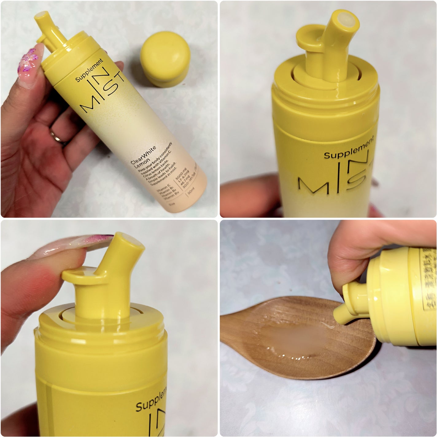 ClearWhite Lemon/IN MIST/健康サプリメントを使ったクチコミ(2枚目)