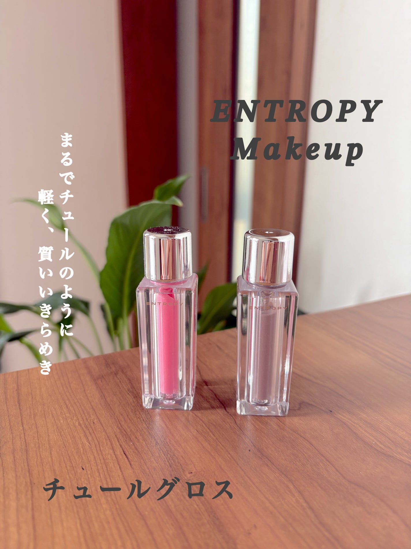 チュールグロス/ENTROPY/リップグロスを使ったクチコミ(1枚目)