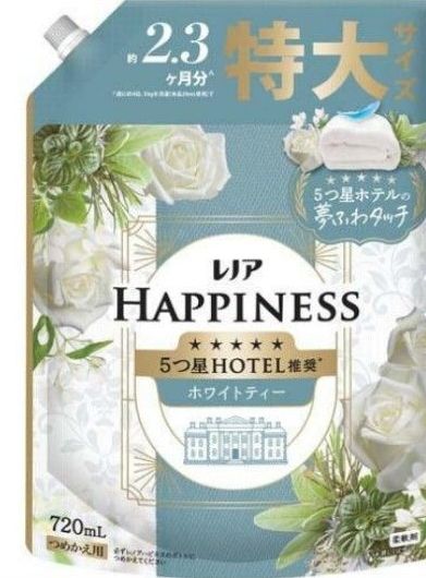 レノアハピネス夢ふわタッチ ホワイトティー 詰替特大（720ml）