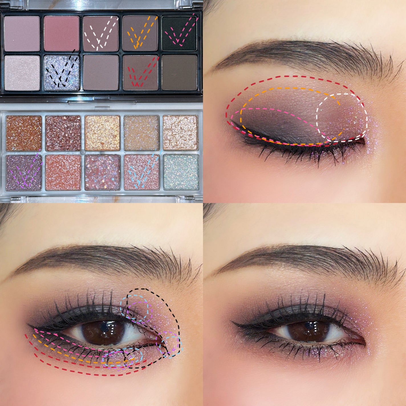 ベターザンパレット/rom&nd/アイシャドウパレットを使ったクチコミ(5枚目)