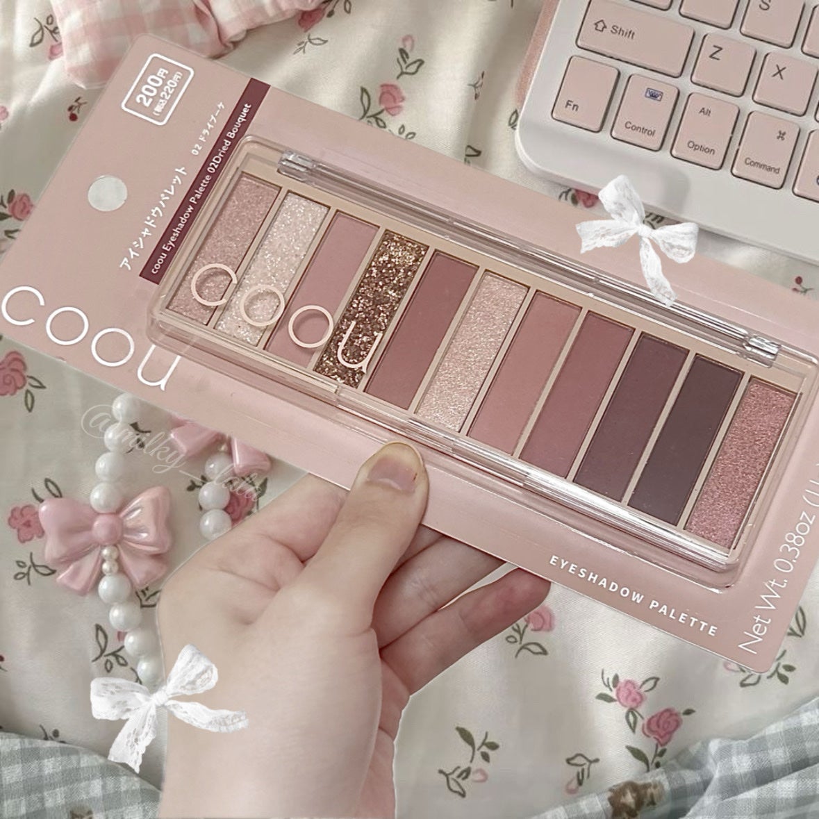 アイシャドウパレット/coou/アイシャドウパレットを使ったクチコミ(2枚目)