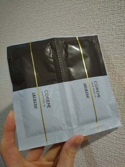 COREME シャンプー Mのクチコミ「#提供
COREMEのシャンプー Mとヘアマスク M
どれも香りが違って
素敵な香りに癒されます🥰..」(1枚目)